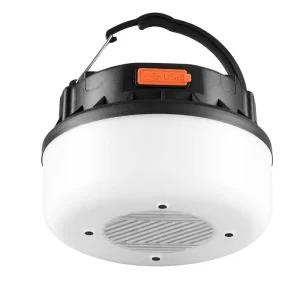 D41-1 Rechargeable Solar Camping Light with ABS LED Lamp IP44 Rated for Camping Tents and Outdoor Use
