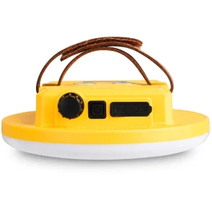 D82-2 Rechargeable ABS LED Camping Lamp IP44 Waterproof 4500mAh Battery Dual Color Temperature Gold Outdoor Use