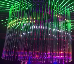 DC 12V IP66 Programmable Stage Lights Dj Lights for Night Club Spider Wedding Rgb High Brightness Tubes