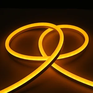 DC12V 10x23mm WS2811 RGB Digital LED Neon Strip Light, IP67 Waterproof, Flexible Addressable