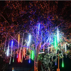 DC12V Digital LED Bar 360 Degree Acrylic Transparent DMX RGB Digital LED Meteor Tube