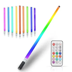 DC5V T8 18W 2ft 3ft 4ft Battery Powered Color Changing Lights Wireless DMX RGB LED Tube Light