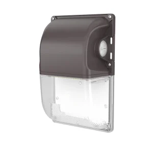 DLC Certified Surface Mounted Outdoor LED Wall Light Remote Control Aluminum PC Construction 60W Waterproof Dimmable Wallpack