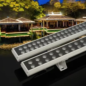 DMX512 36W/48W/72W RGB Led Outdoor Building Wall Washer Light IP66 Waterproof Exterior Hotel Stage Decoration Lighting