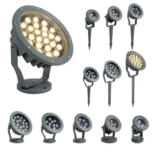 DMX512 RGB Exterior Architectural Outdoor LED Facade Outdoor Building Decorative Projector Lighting Spotlight Wall Flood Lights