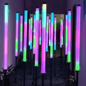 DMX512 RGB LED Tube Protocol Control by DMX Controller LED Tube Light