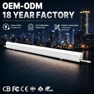 DMX512 RGB Linear LED Light IP66 Waterproof Outdoor Building Facade Pixel Tube Light Aluminum PC