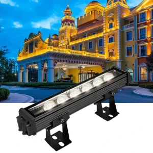 DMX512 RGBW Outdoor Waterproof Linear Lamp for Building Facade Wall Washing Garden Bridge Landscape Lighting LED Linear Light