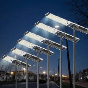 DPWH Approved LECUSO 5years Warranty Outdoor 30w 60w 80w 100w 120w 150w 200w Integrated All In One Led Solar Street Light