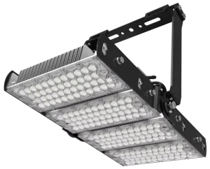 Dark Sky High Mast Pole Flood Light, CE and RoHS Listed, 1700K PC Amber Light