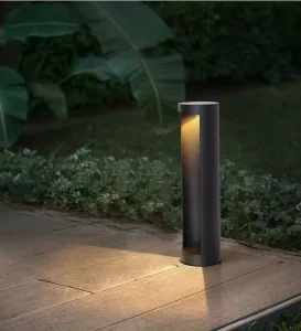 Decoration Garden LED Lawn Lights 10W Aluminum Outdoor Landscape Path Solar Bollard Lights
