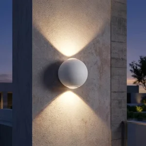 Decoration Led Wall Light Garden Outdoor IP65 Wall Light 2 by 5 Watt Aluminum Wall Lamp