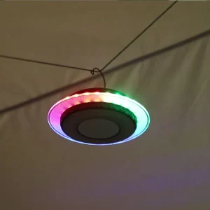Decorative Camping LED Light with Bluetooth Speaker for Tent and Umbrella