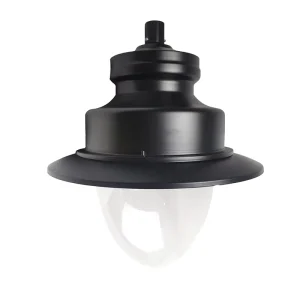 Decorative Curved Arm Aluminum Pendant Streetlight with NEMA Socket IP66 AC Outdoor LED Road Light 100W Garden