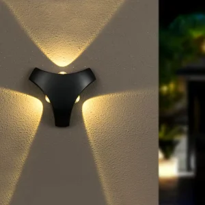 Decorative Outdoor LED Wall Light for Patio Minimalist Modern Style Waterproof