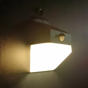 Decorative Small Solar Wall Sconce Exterior Lighting for Garden Patio Walkway Porch
