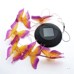 Decorative Solar Lights Outdoor Courtyard Lawn Patio Decoration Path Lights Crystal Bird Waterproof
