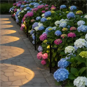 Decorative Solar Small Garden Lights LED Warm White Pathway Spotlight IP55 Automatic Outdoor Landscape Lighting Stick Lamp