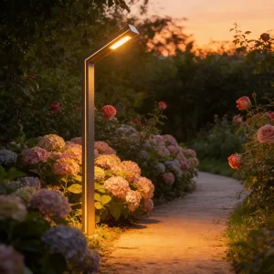 Die Cast Aluminum Garden Light Pole Outdoor LED Post Top Landscape Light for Community Street Pathway