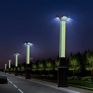 Die-cast Aluminum LED Road Lamp IP66 ETL Certified 30000 Hours Long Lifespan Outdoor Lighting
