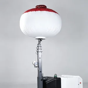 Diesel Light Tower Portable LED Water cooled Lighting Diesel Trailer Light Tower Emergency Lighting Tower 9m Manual Mast