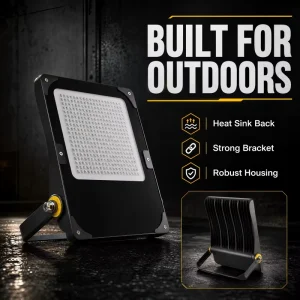 Dimmable RGB LED Flood Light Remote Control IP67 Waterproof Aluminum Housing AC 200W Landscape Wall Projector Lamp