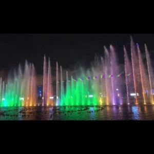 Direct Manufacturer Fountain Music Dance Water Fountain Outdoor Led Light and Laser Show in the Lake River Sea Swimming Pool