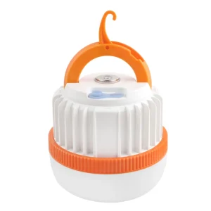 Direct Sale USB Solar Rechargeable Camping Light Portable LED Emergency Lamp in White for Outdoor Use