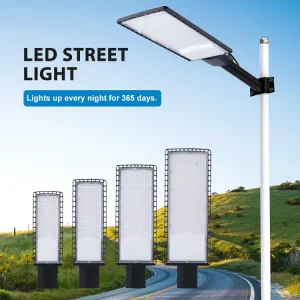 Dob IP65 Waterproof AC LED Street Lights 50W 100W 150W 200W 130lm High CRI 80 Aluminum Acrylic Outdoor