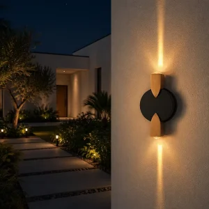 Double Headed Exterior Wall Mounted 2W 3W 4W 5W 6W 8W Outdoor Waterproof Corridor LED Wall Lamp