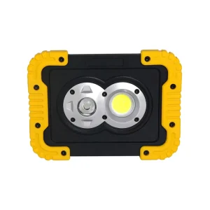 Double Source Light Portable Led Flood Light Rechargeable COB LED Work Light