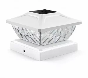 Dual Mode Switching Solar Column Headlights High Brightness Outdoor Waterproof Villa Wall and Courtyard Door Pillar Lights