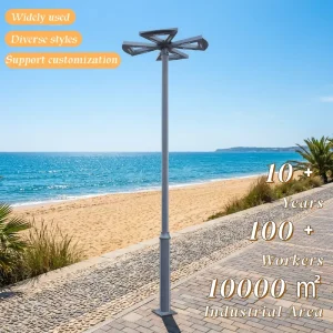 Durable Commercial Outdoor Landscape Lighting New Design High Brightness for Parks & Resorts