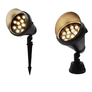 Durable LED Spike Light with RGB Color Changing Outdoor Spot Light (3W-18W Options) for Garden & Path Decoration