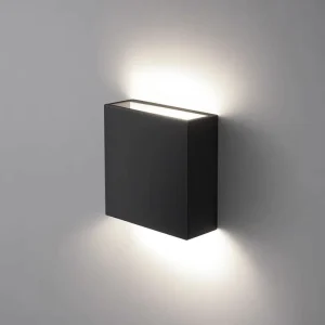 Durable Modern Outdoor Garden LED Wall Light 100Lm/W Waterproof 5CCT Up Down Mountable Aluminum Lamp