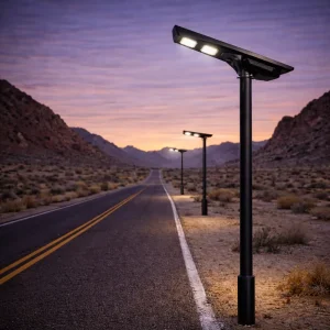 Durable Outdoor LiFePO4 Solar Street Light for Roadway Pathway Courtyard Garden and Community Lighting