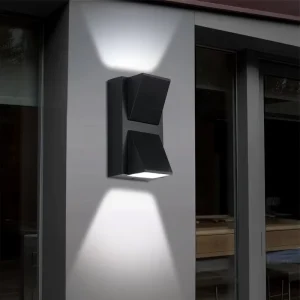 Dusk Dawn Up Down Lights Outdoor Wall Sconce Patio Porch Front Door Exterior Light Fixture Outdoor Wall Lights