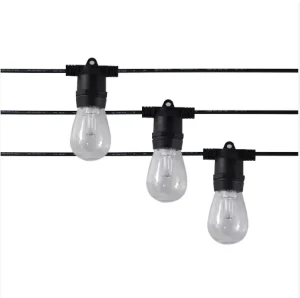 E14 40W Strings Outdoor Christmas Light Socket Weatherproof Festoon Bulb Holder Extension Cable