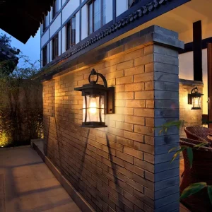 E14 Hotel Outdoor Exterior Wall Lamp Light for Villa Courtyard Decoration
