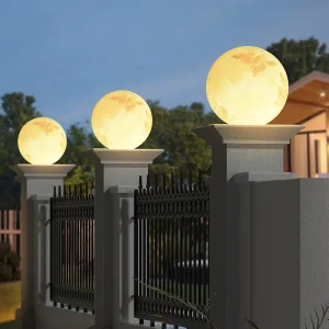 E27 LED Outdoor Globe Pillar Post Light 220V 200mm 300mm