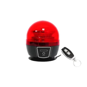 ECE R65 Rechargeable Magnetic LED Beacon Light Cordless Emergency Warning Strobe Light 12-24V IP65 Vehicle Beacon