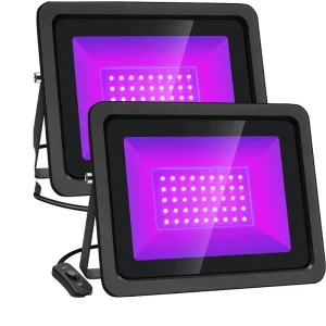 ETL & IP65 Certified 50W 100W 200W COB LED Adjustable Flood Light UV 395nm Aluminum for Residential Use