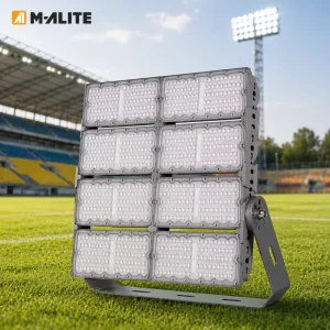 Efficient High Power LED Flood Light for Sports Field Warehouse Parking Lot and Roadway Outdoor Lighting