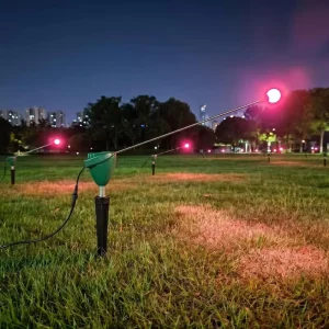 Electric Swing Firefly Garden Light Outdoor Landscape Festival Lighting