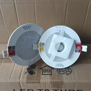 Emergency Lamp Recessed Emergency Light Home Power Failure LED Downlight Infrared Motion Sensor Built Battery Lighting 200 240V