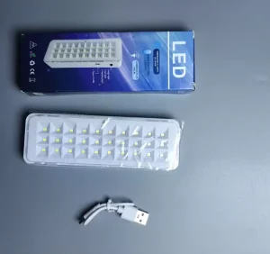 Emergency Lamps With Lithium Battery Rechargeable Wall Mounted 30 Smd LED Emergency Light Home