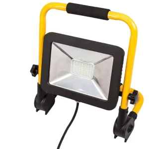 Energy Saving IP66 AC 50W LED Flood Light Warehouse Outdoor Use Bracket & Wire Plug