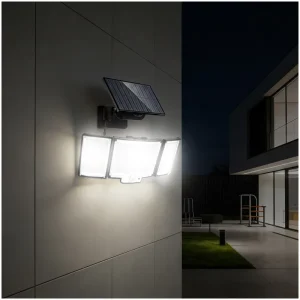 Energy-Saving LED Solar Lamp 328 LEDs Split Outdoor Wall Light Motion Sensor IP65 Waterproof Security Floodlight