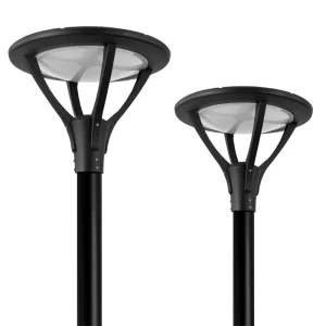 Energy Saving Outdoor LED Garden Lights with Pole Aluminum Housing IP65 Waterproof for Yard and Courtyard