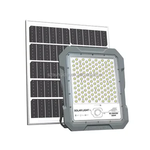 Energy Saving Radar Sensor 800W 1200W Solar Flood Light IP65 Waterproof Outdoor Lighting for Warehouse Farm
